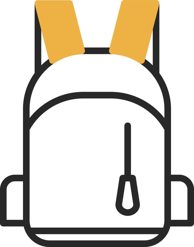 School Bag Vector Icon Design