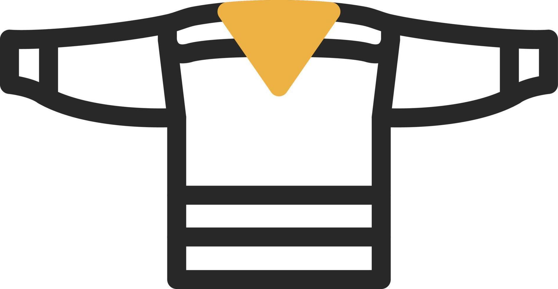 diseño de icono de vector de camiseta de hockey