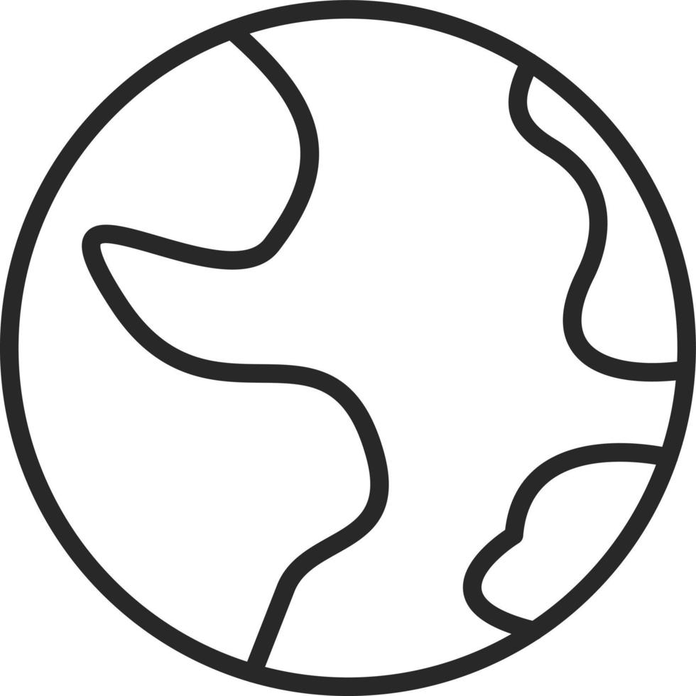 diseño de icono de vector de globo