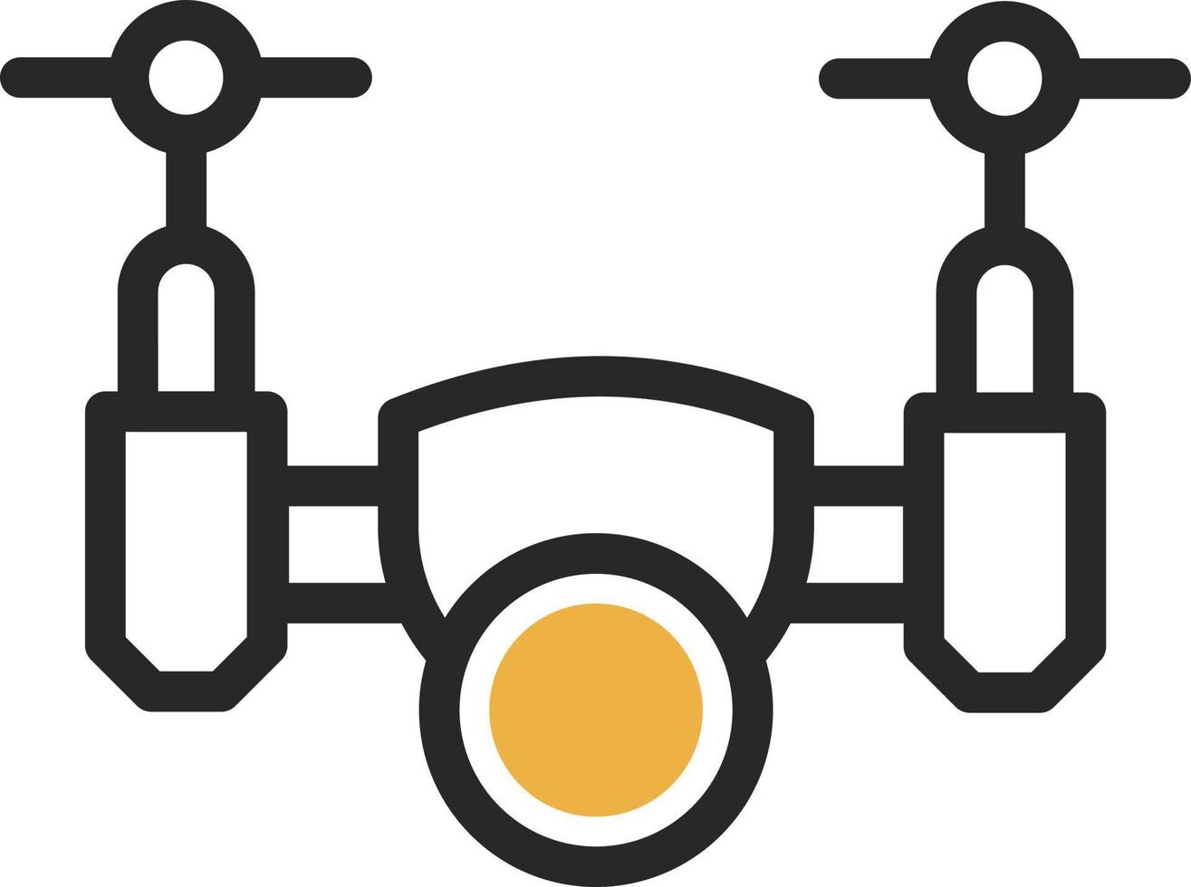 Drone Vector Icon Design