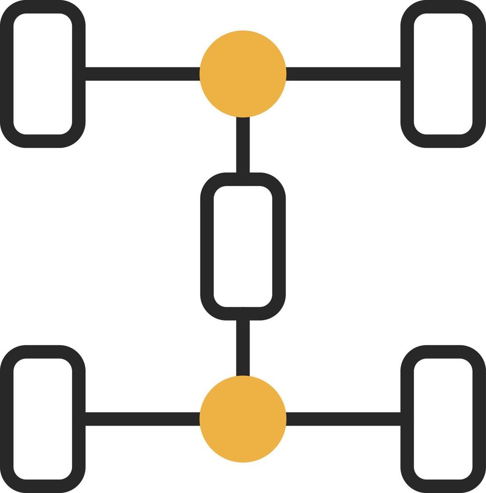 Undercarriage Vector Icon Design