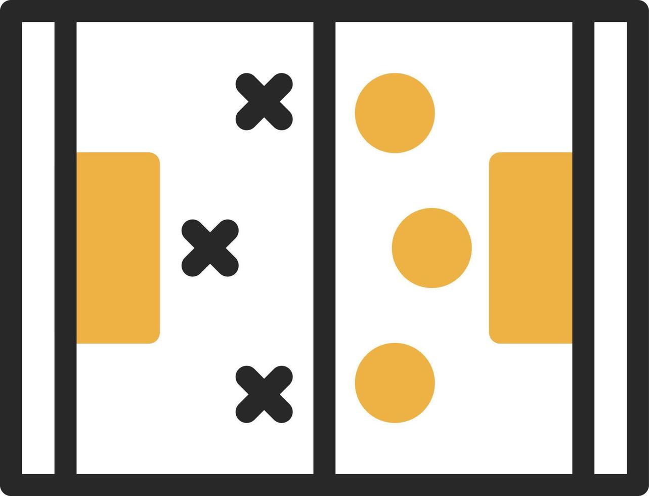 Hockey Field Vector Icon Design
