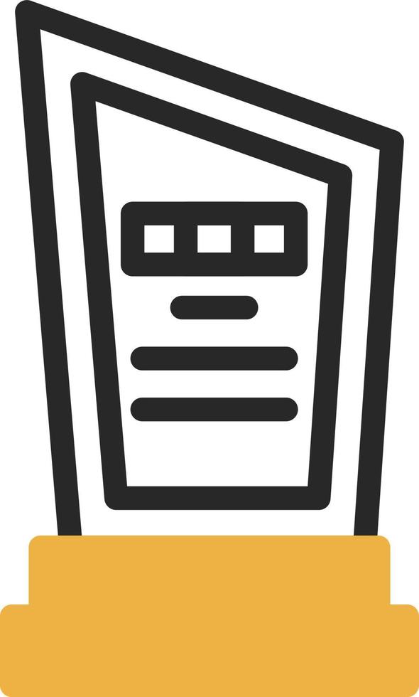 Trophy Vector Icon Design
