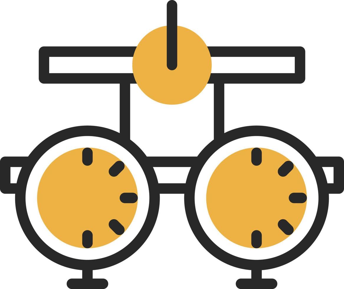 Optometrist Vector Icon Design