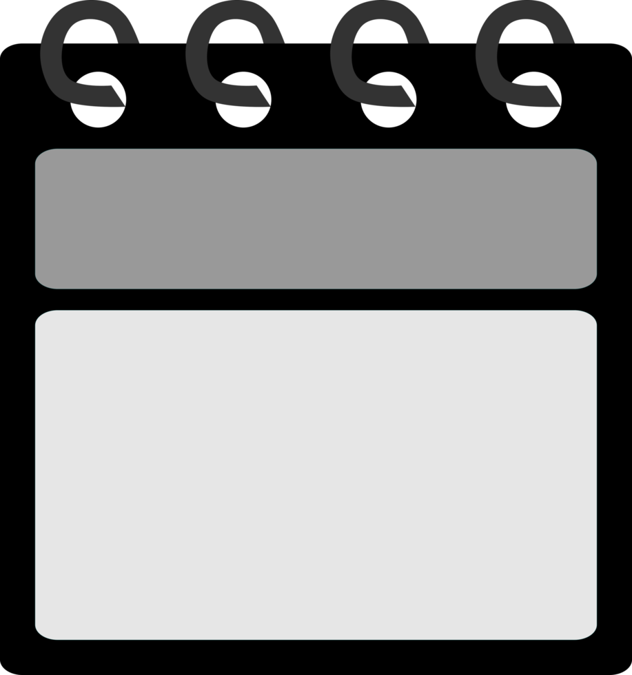 Flat Icon Calendar Month PNG Illustration Black Symbol Banner Blank flat-icon-calendar-month-png-illustration-black-symbol-banner-blank