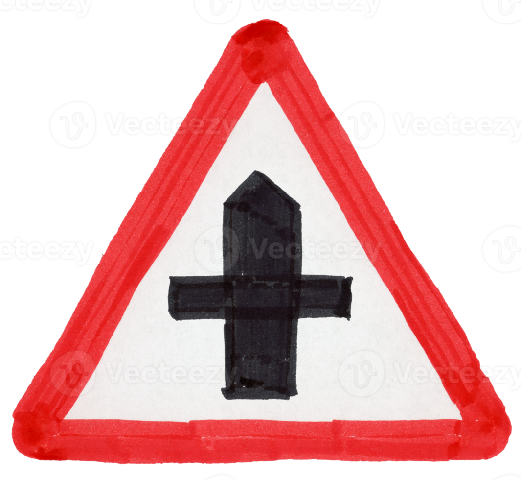 crossroads sign illustration transparent PNG