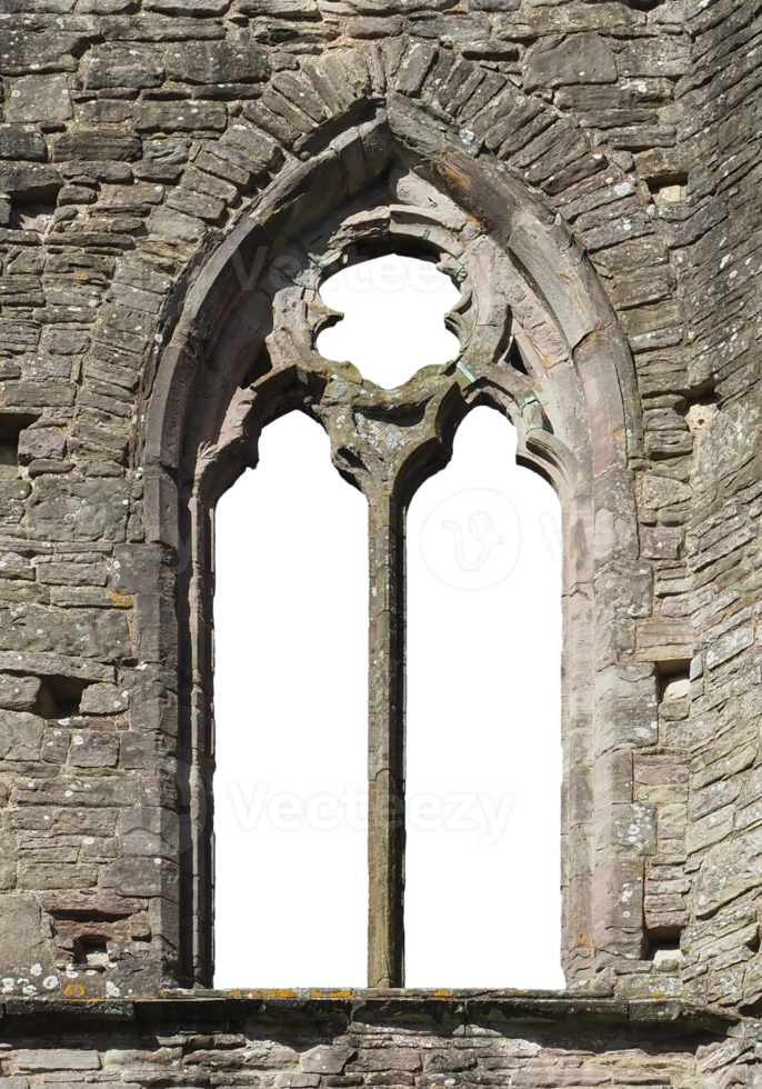 Gothic mullioned window png