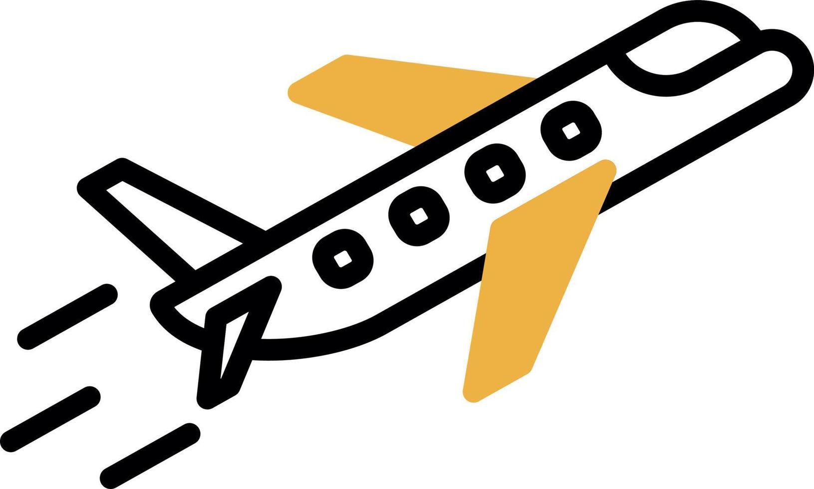 Airplane Vector Icon Design