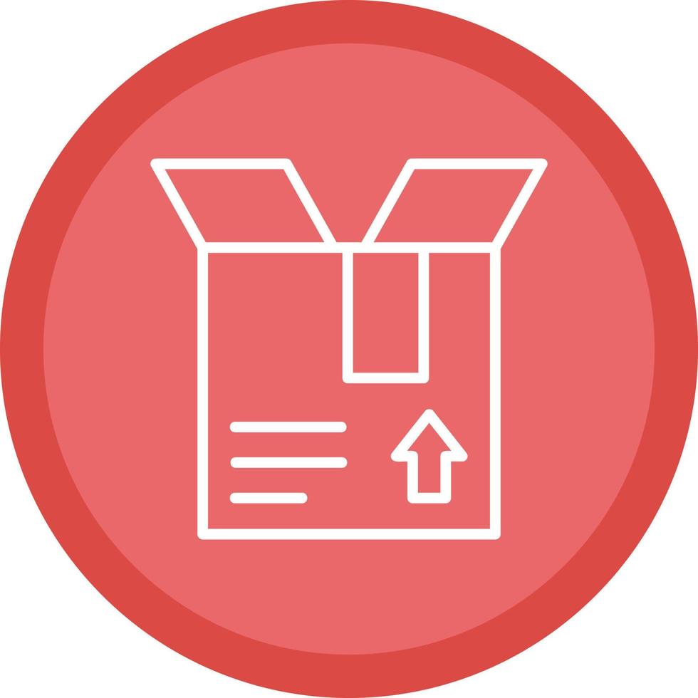 Open Box Vector Icon Design