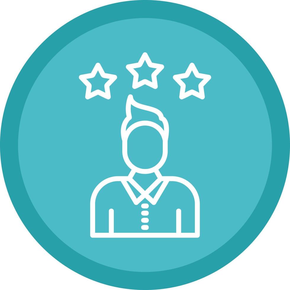 Best Employee Vector Icon Design