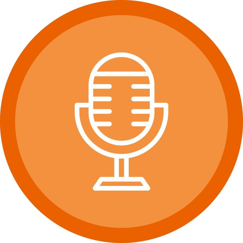 Mike Vector Icon Design