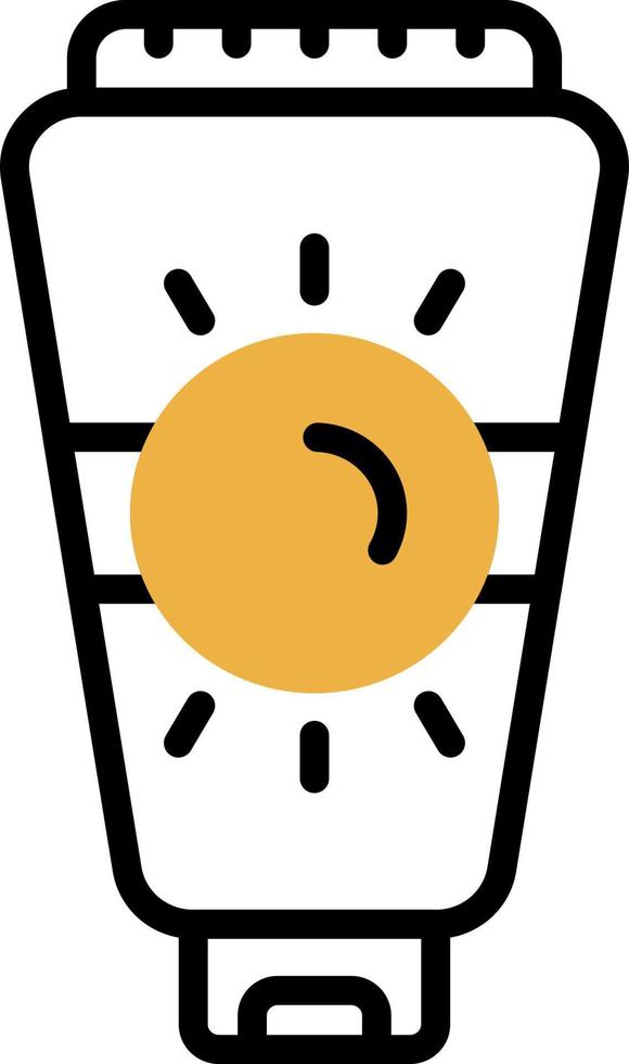 Suncream Vector Icon Design