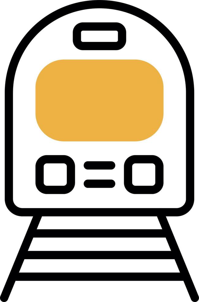 diseño de icono de vector de tren