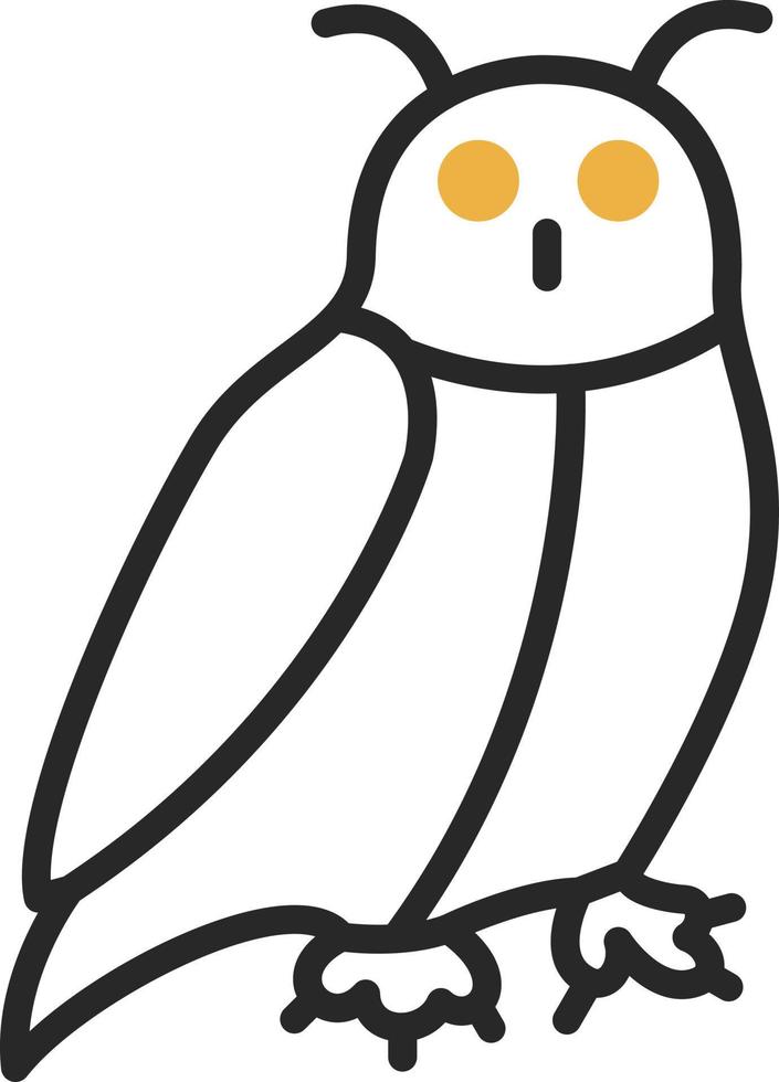 Owl Vector Icon Design