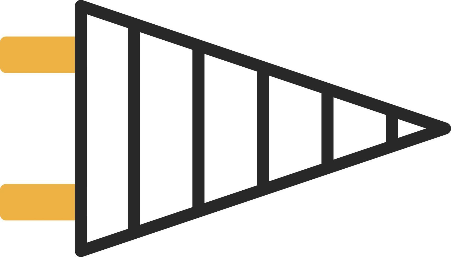 Pennant Vector Icon Design