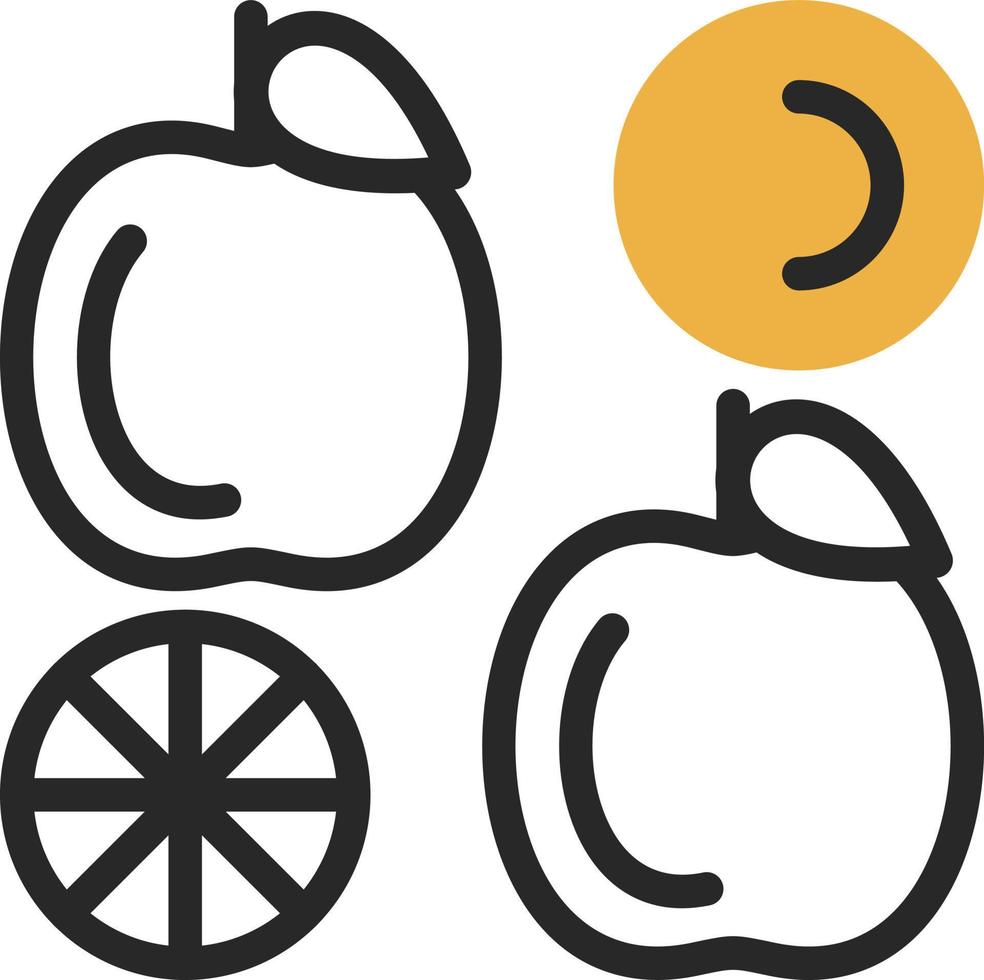 diseño de icono de vector de alimentación saludable