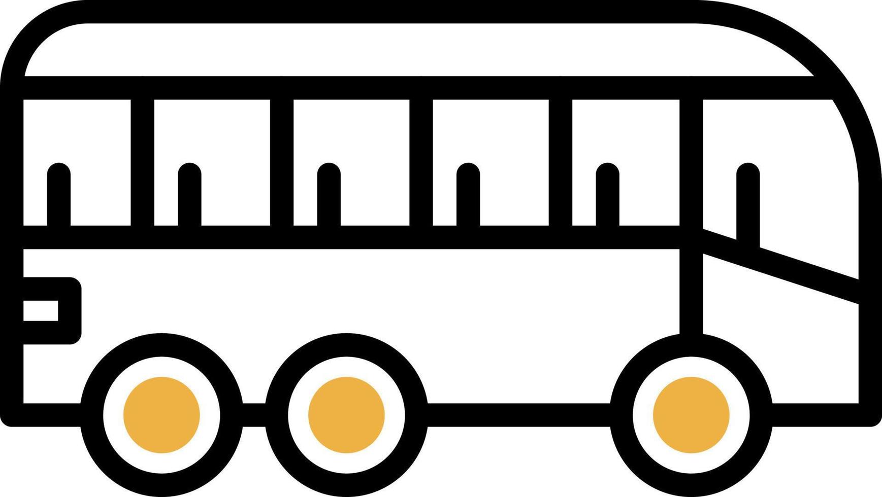 diseño de icono de vector de transporte público