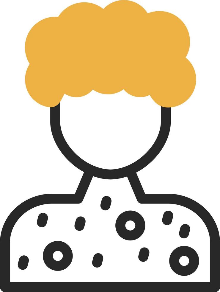 Skin Allergy Vector Icon Design
