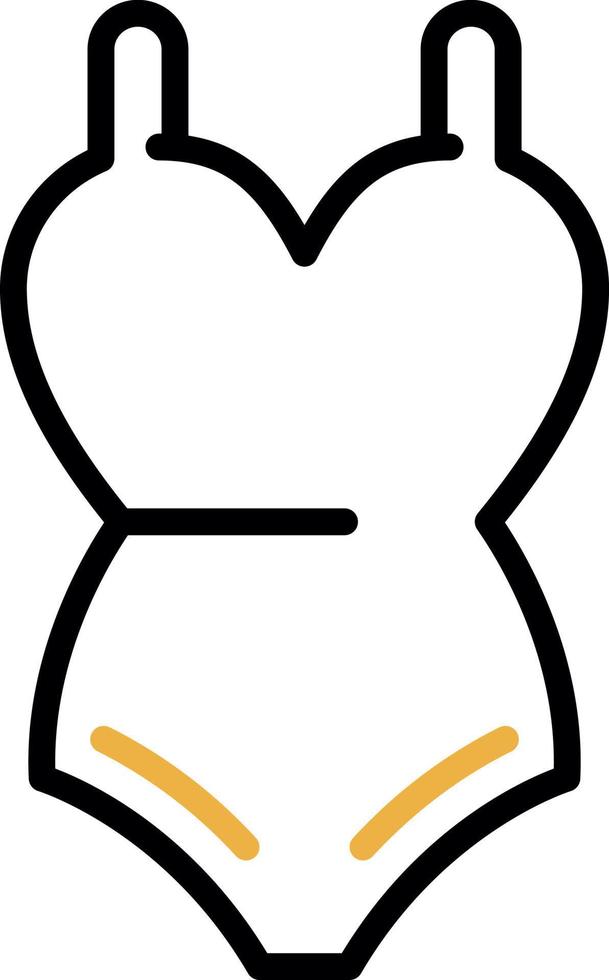 Swimsuit Vector Icon Design