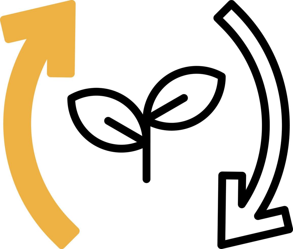 Composting Vector Icon Design