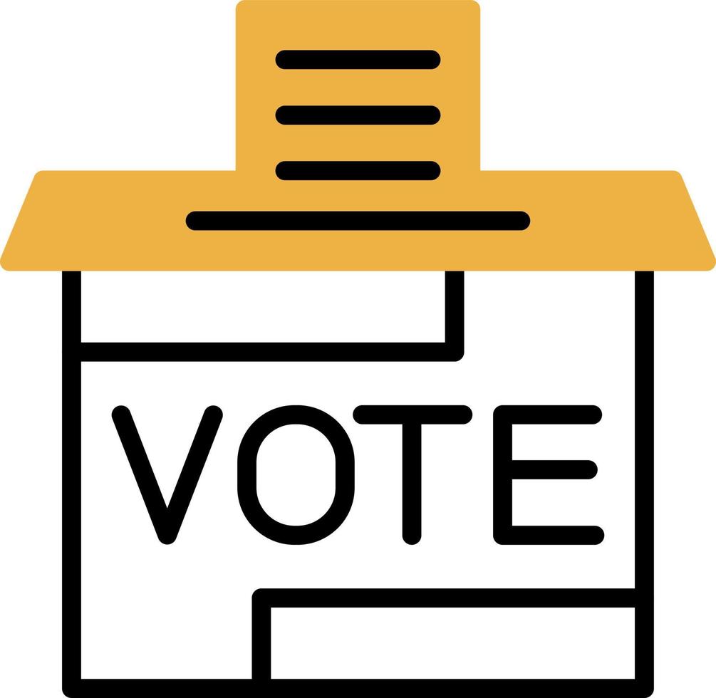 Ballot Vector Icon Design