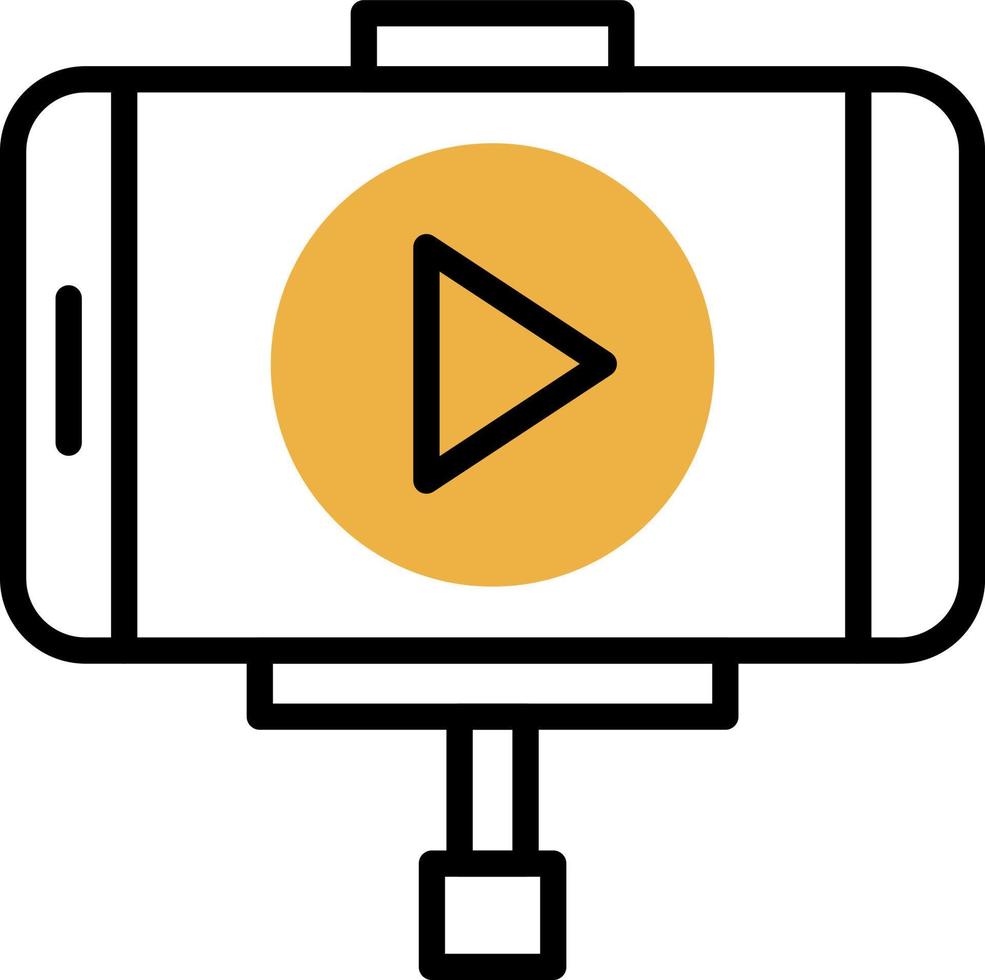 Vlog Vector Icon Design