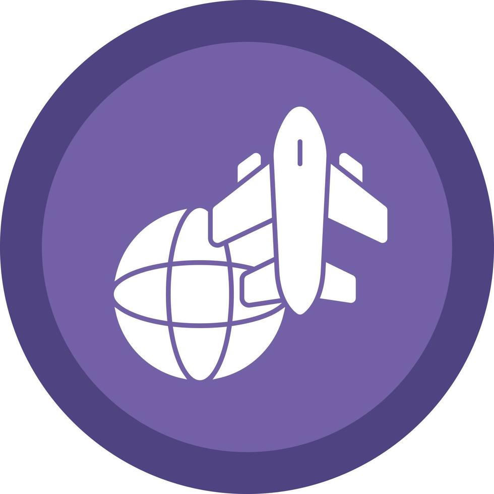 World Tour Vector Icon Design