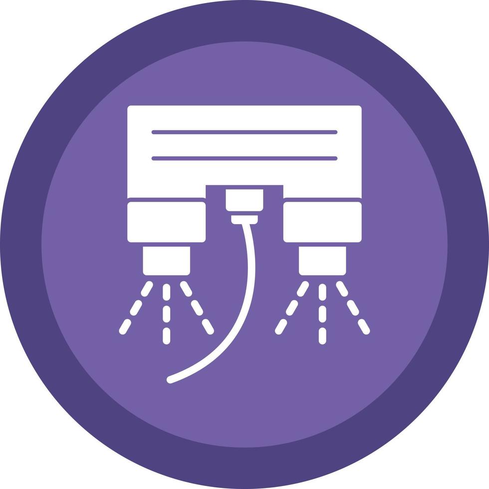Flyboard Vector Icon Design