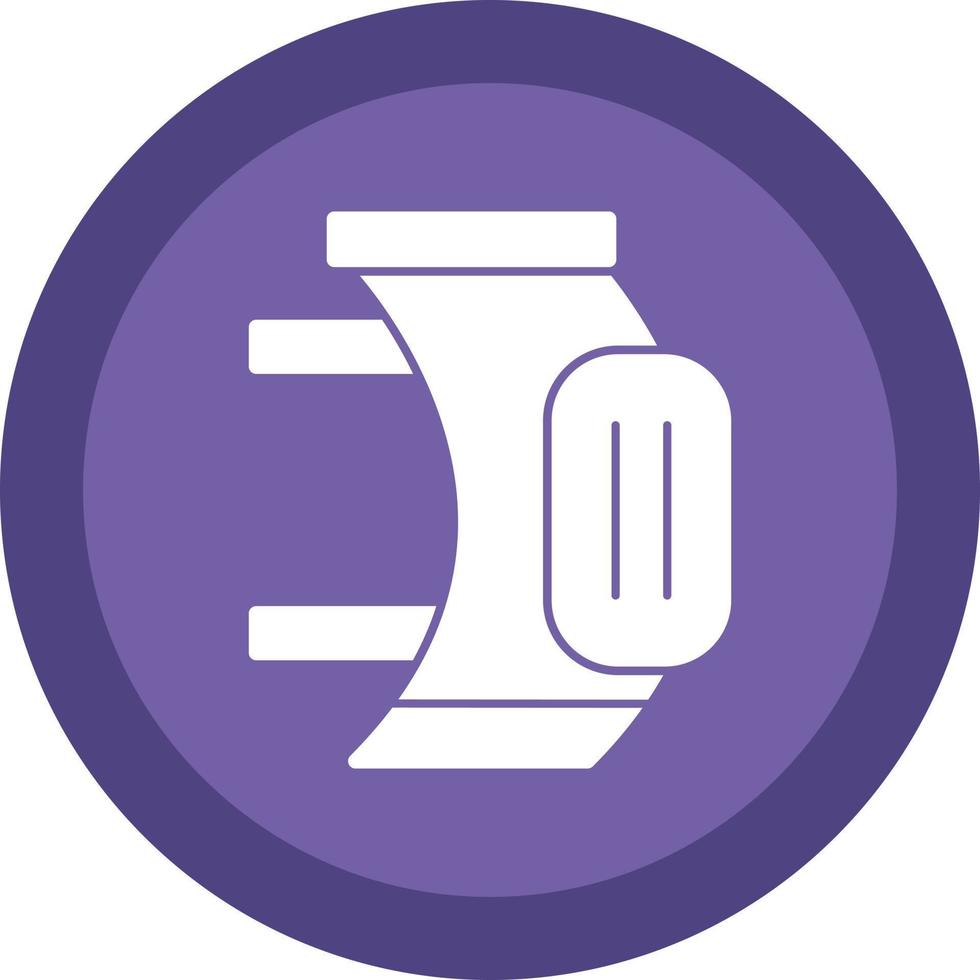 Kneepad Vector Icon Design