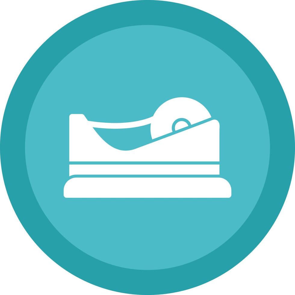 Tape Dispenser Vector Icon Design