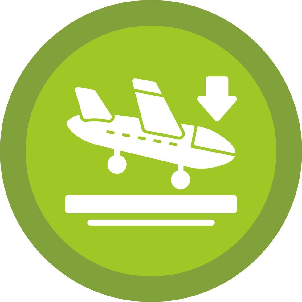 Landing Vector Icon Design