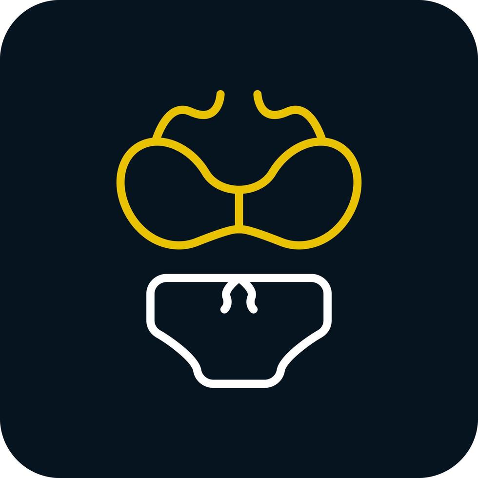 Swimsuit Vector Icon Design