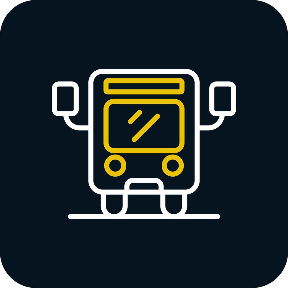 Bus Vector Icon Design