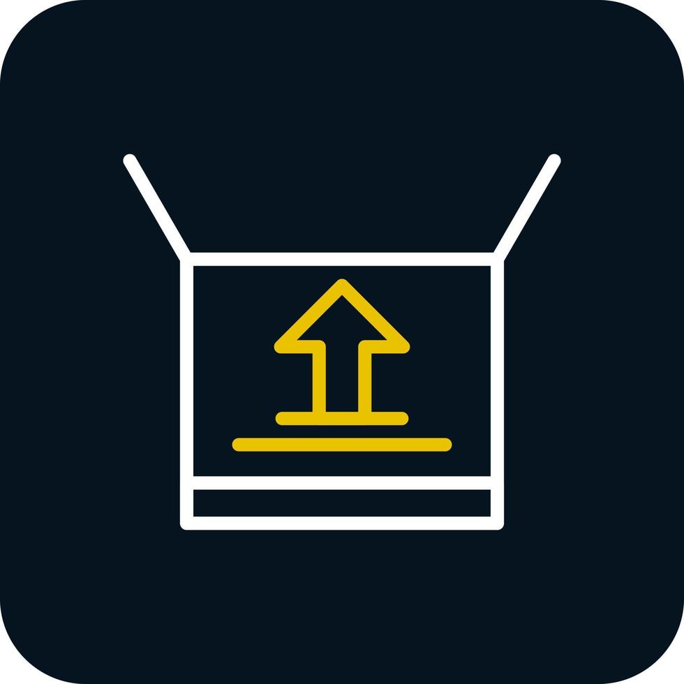 Open Box Vector Icon Design