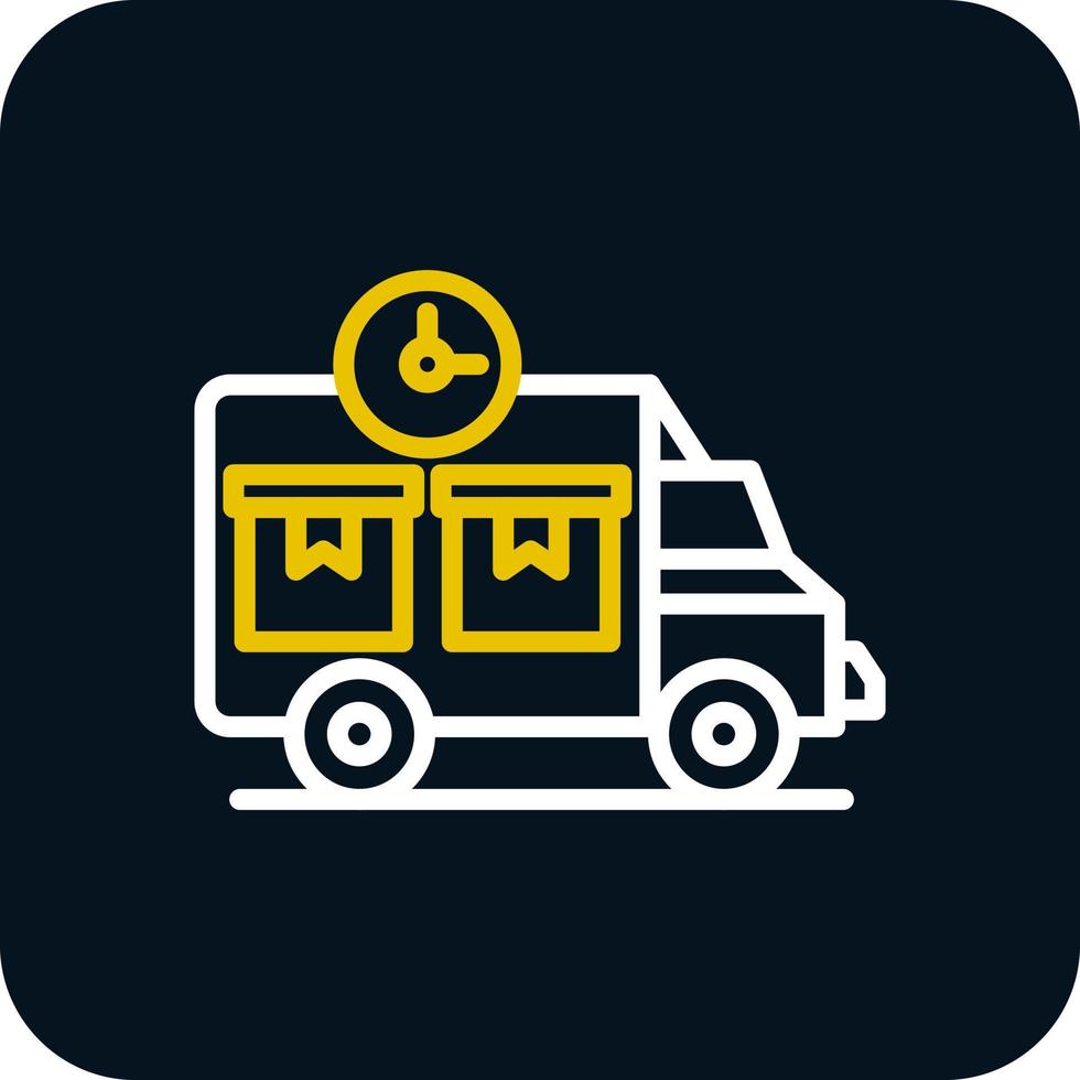 Delivery Time Vector Icon Design