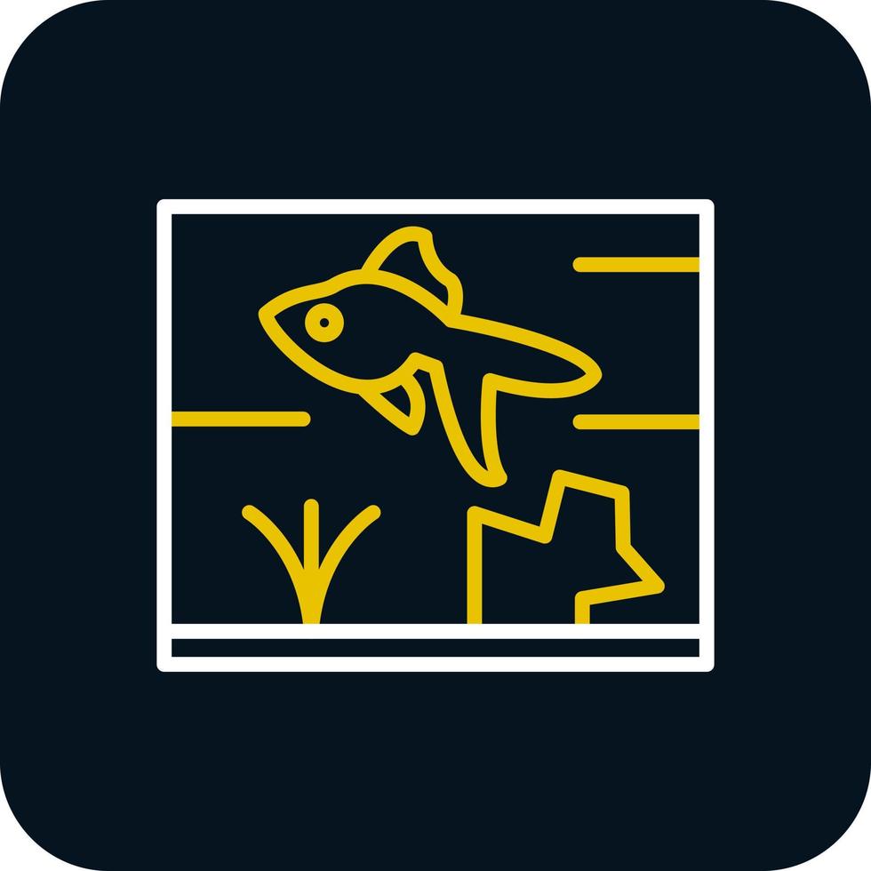 Aquarium Vector Icon Design