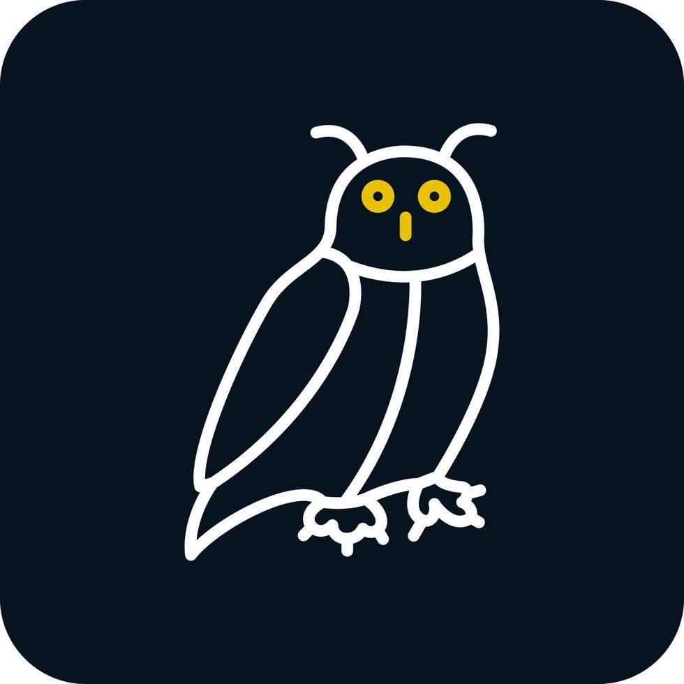 Owl Vector Icon Design