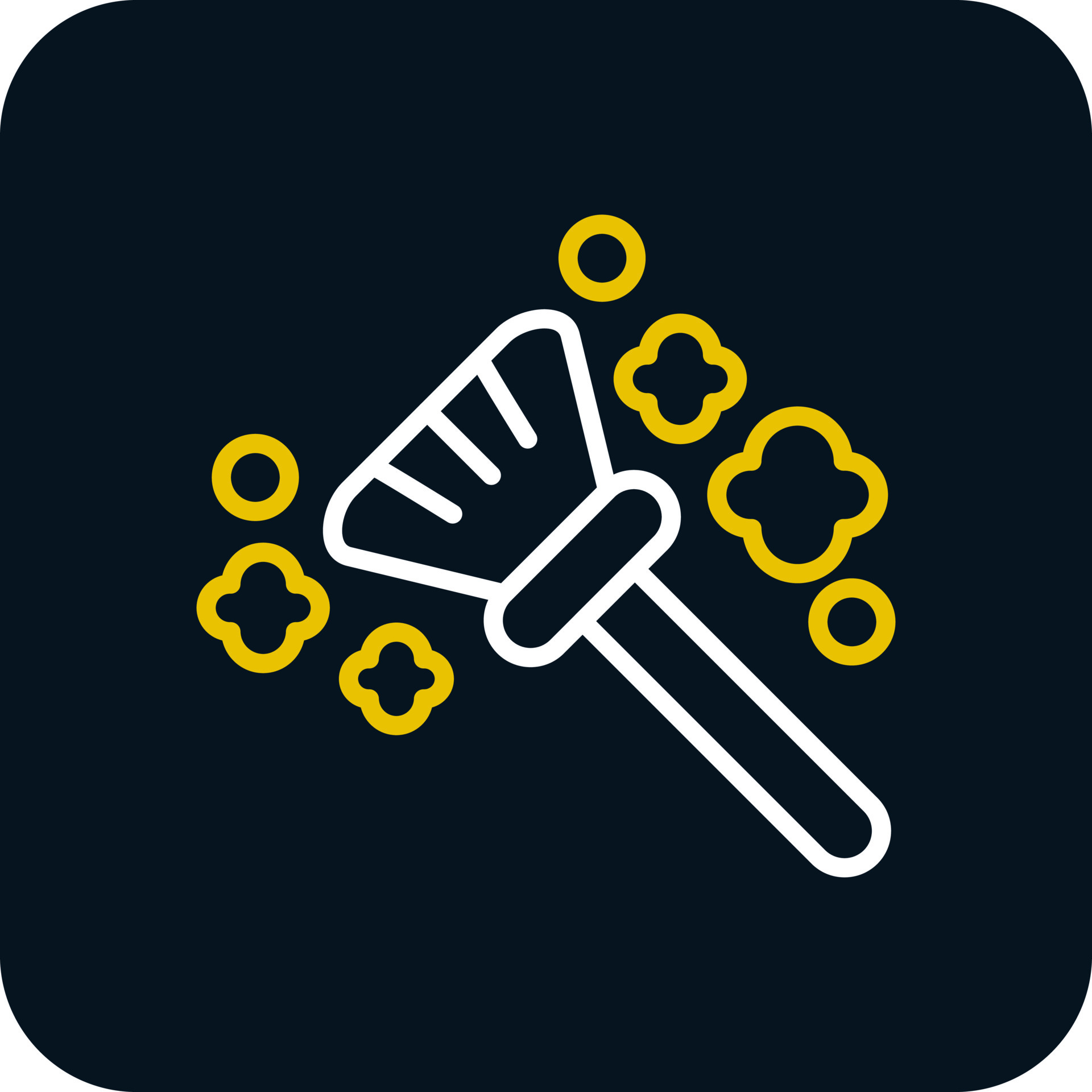 Feather Duster Vector Icon Design 21051257 Vector Art at Vecteezy