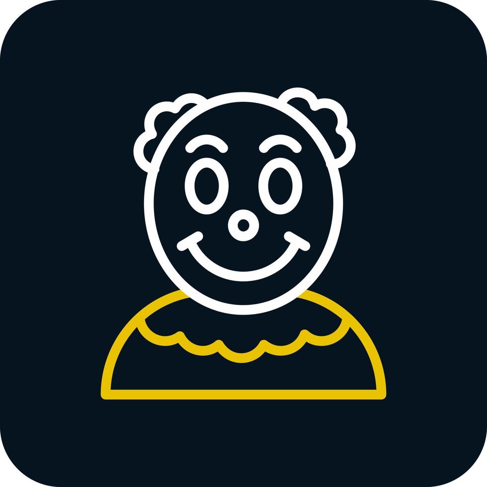 Clown Vector Icon Design