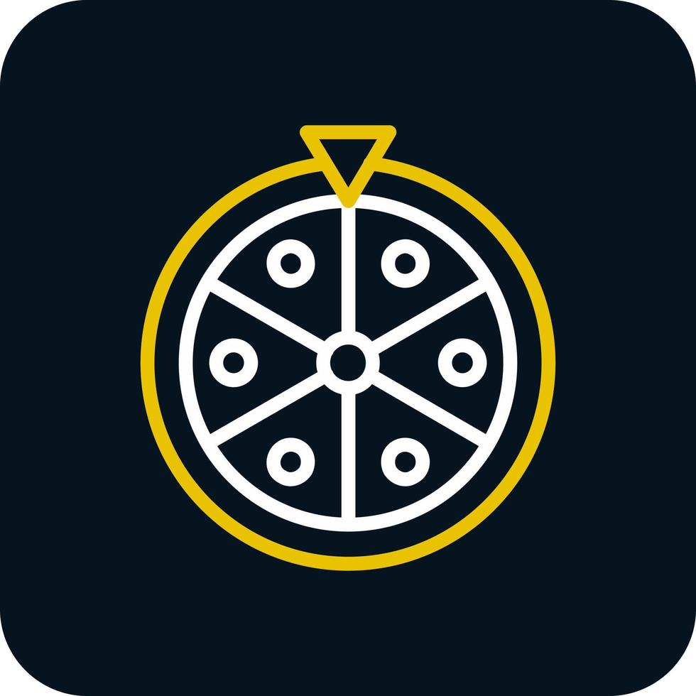 Wheel Of Fortune Vector Icon Design