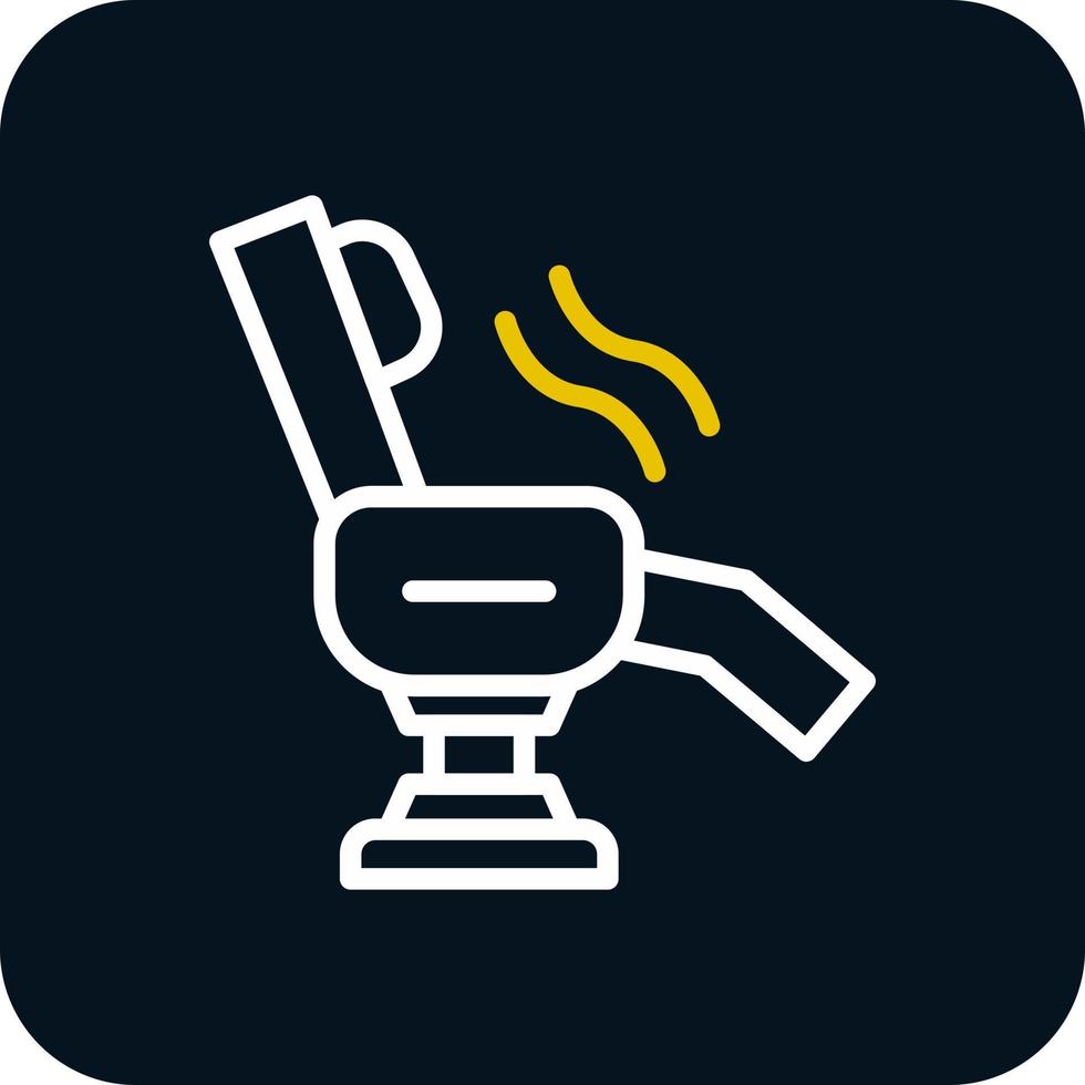 Massage Chair Vector Icon Design