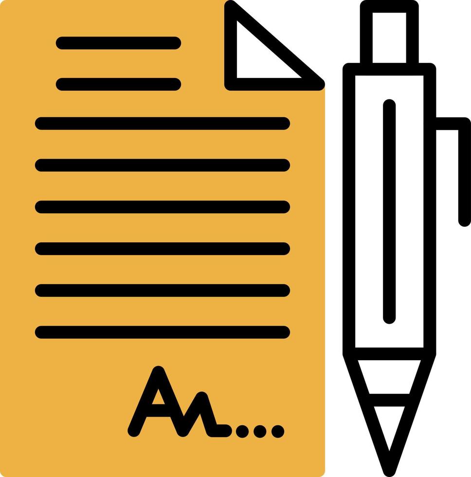 Agreement Vector Icon Design