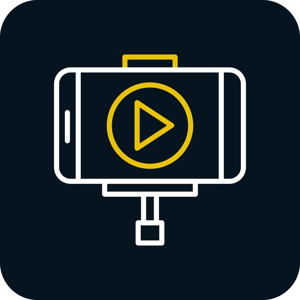 Vlog Vector Icon Design