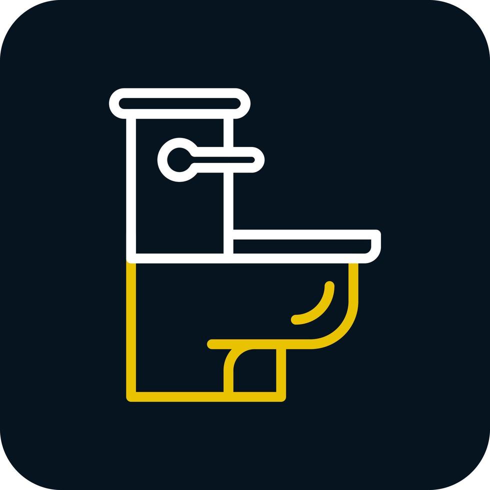 Lavatory Vector Icon Design