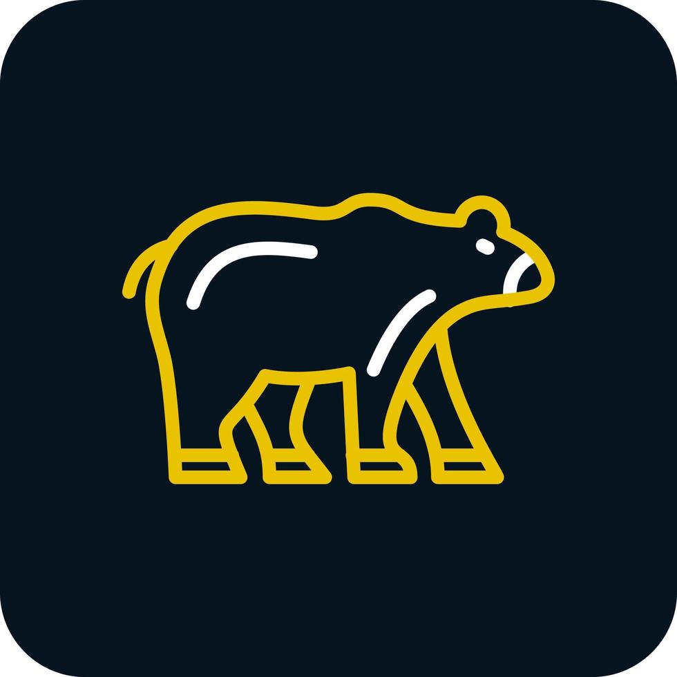 Bear Vector Icon Design