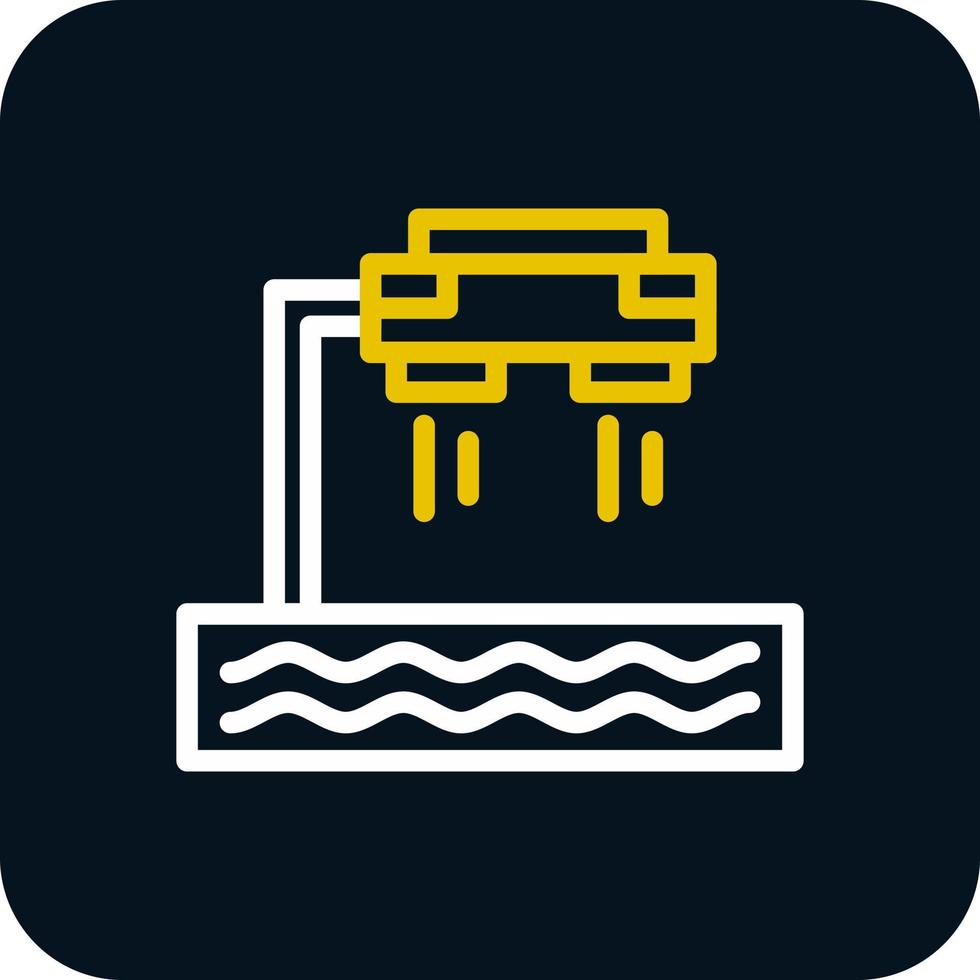 Flyboard Vector Icon Design