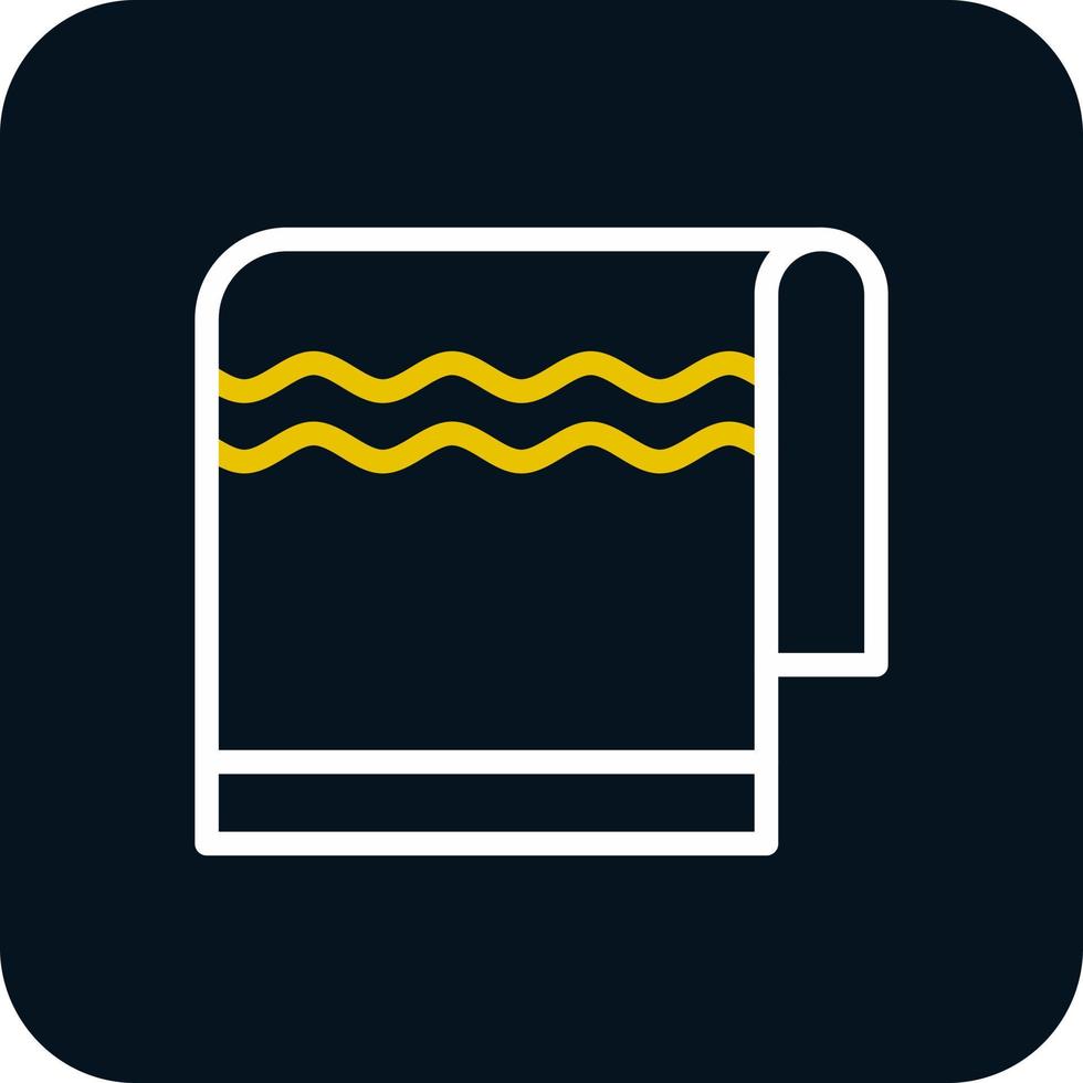 Towel Vector Icon Design