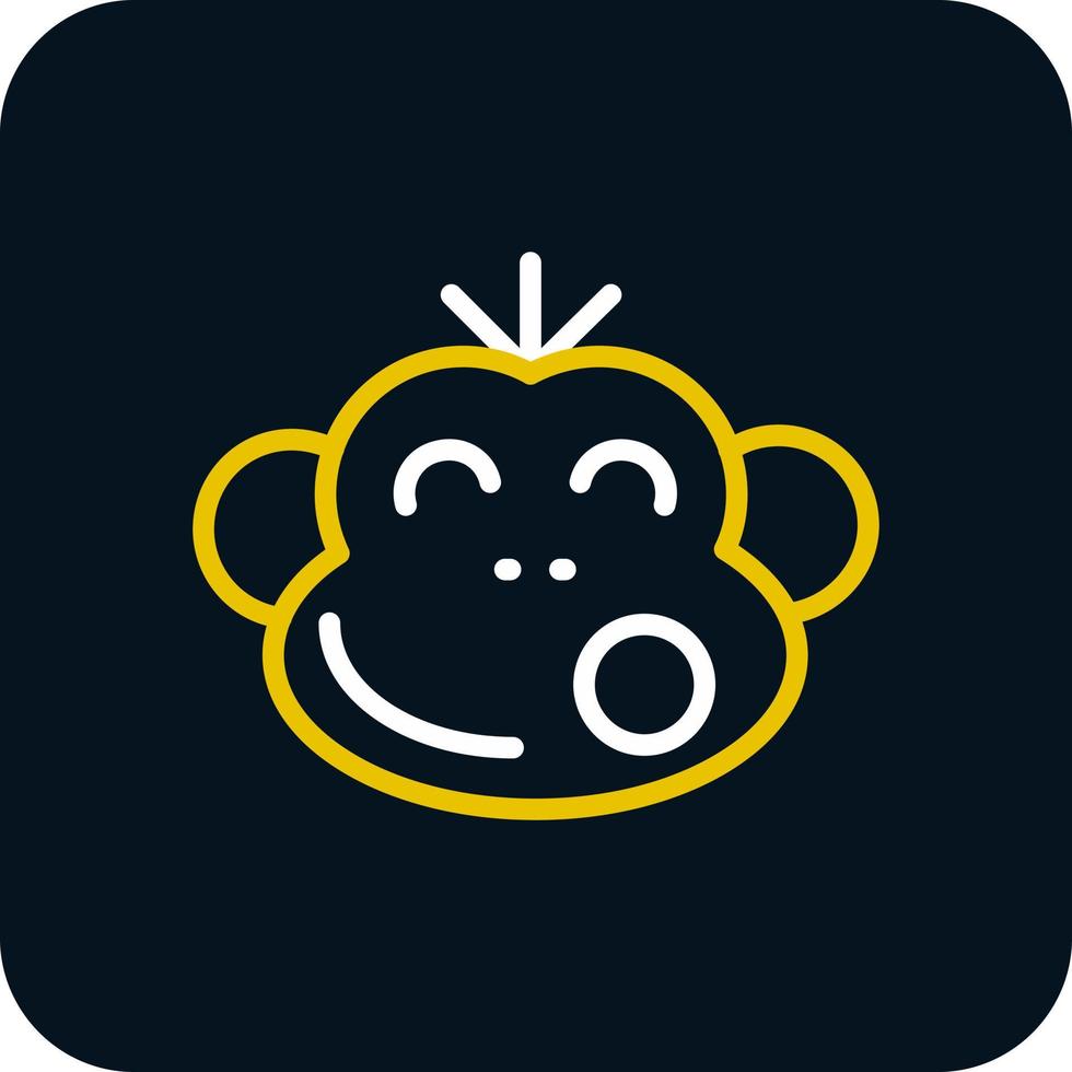 Monkey Vector Icon Design