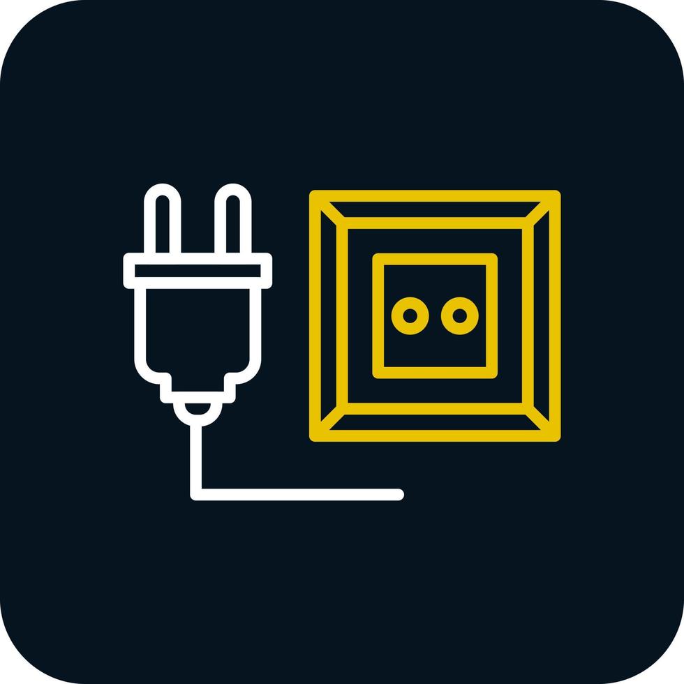 Unplugged Vector Icon Design