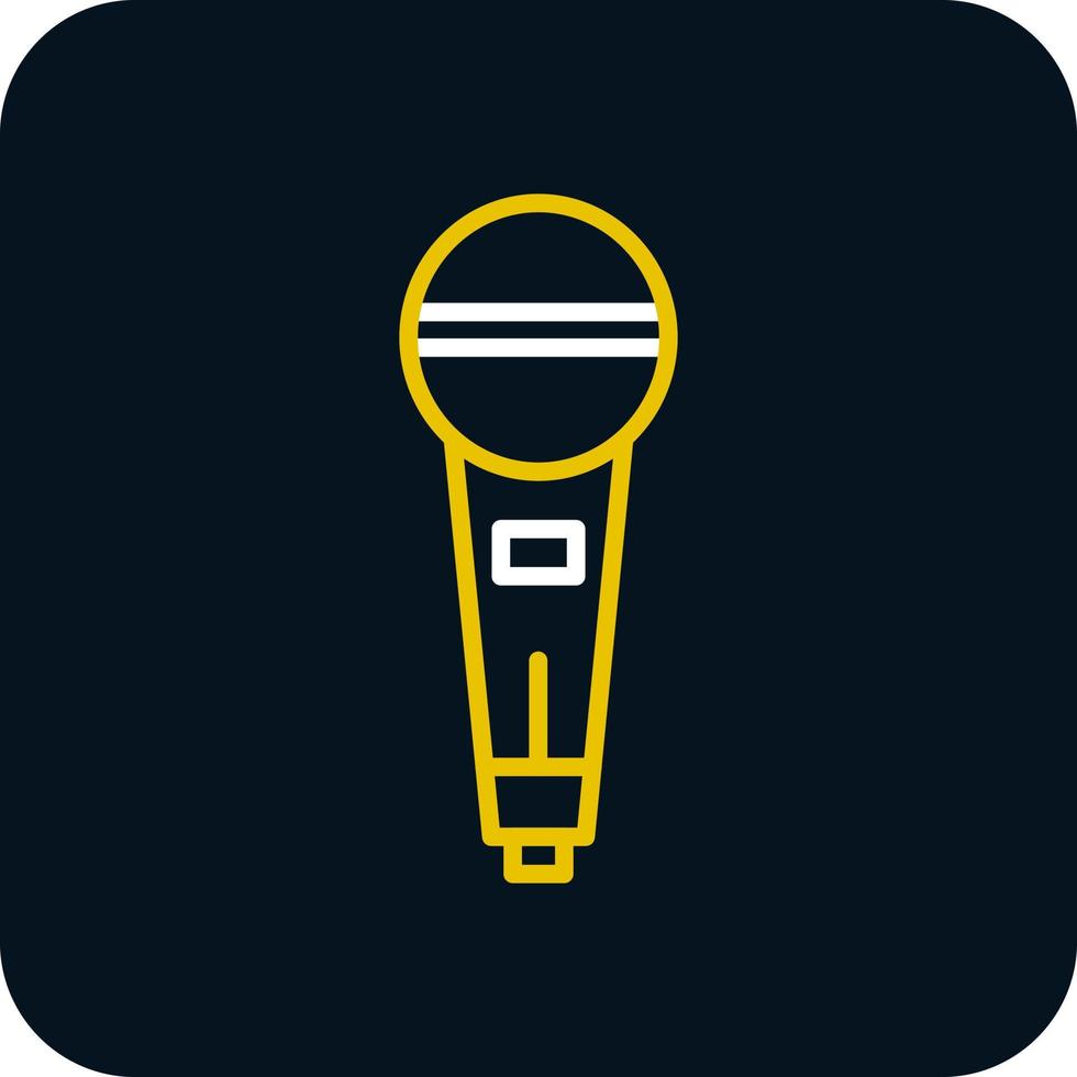 Mike Vector Icon Design